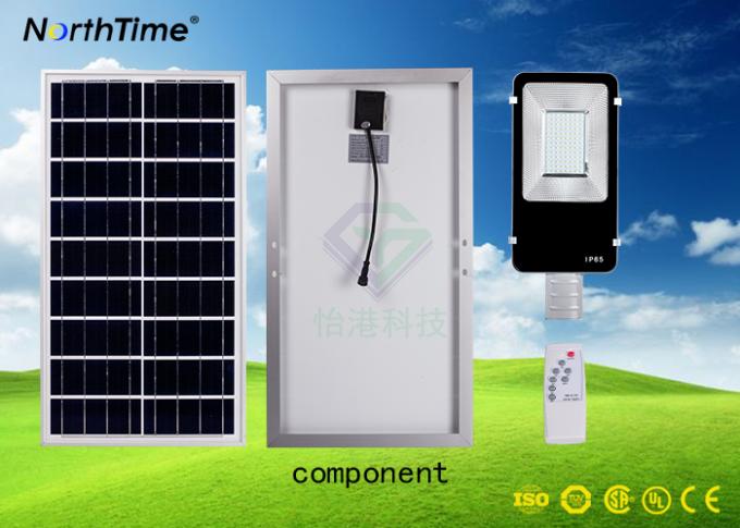 A luz de rua solar exterior do diodo emissor de luz do uso eficaz da energia 25W com Ce RoHS aprovou