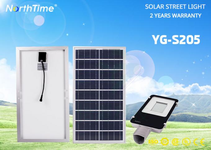 A estrada posta solar do controle esperto da bateria de lítio de Separatd ilumina 25 W 12 horas de tempo de iluminação