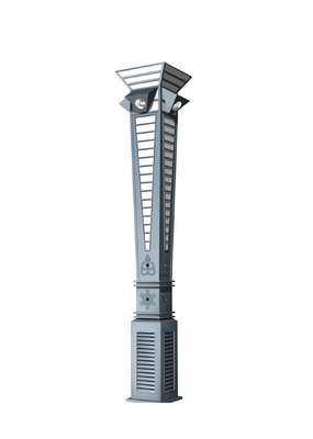100W Small Cast Aluminum LED street light  Courtyard Light Design For Safety And Ambiance