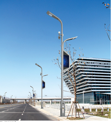 umidade da radiação da haste da iluminação da estrada de 30W 40W 60W Smart - do alarme inteligente esperto da lâmpada de rua da prova micro 5g de detecção esperto